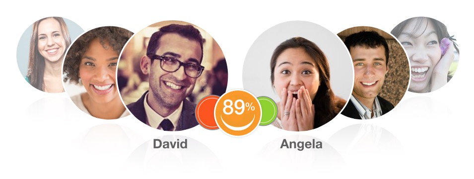 David 89% Angela